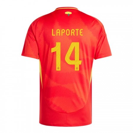Goedkope Spanje Aymeric Laporte 14 Thuisshirt EK 2024 Goedkope Spanje Aymeric Laporte 14 Thuisshirt EK 2024